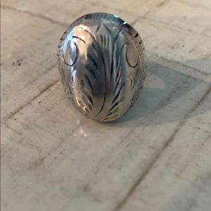 Beautiful silver ring